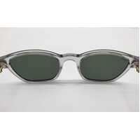 Hugo Boss 1505/S Square Shape Full Rim Grey Green Mens Sunglasses