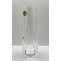 Cristal D'Arques France Beaubourg 20cm Genuine Lead Crystal Flute Vase