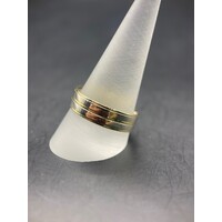 Mens 9ct Yellow Gold Wedding Band Ring