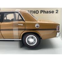 Biante 1:18 Ford XW Falcon GTHO Phase 2 Grecian Gold Limited Edition 7916/9000