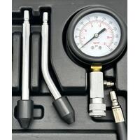 ToolPRO 8 Piece Compression Tester Kit in Sturdy Storage Black Case