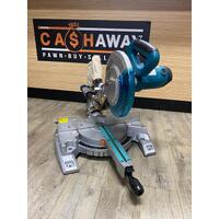 Makita 1430W 255mm Slide Compound Mitre Saw LS1017L Rubberised Soft Grip