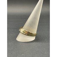 Men's 9ct Yellow Gold Solitaire Diamond Ring