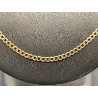 Men's 9ct Yellow Gold Curb Link Necklace