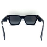 Prada SPR A06 50 21 16K-08Z Wide High Bridge Fit Black Grey Unisex Sunglasses