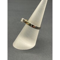 Ladies 18ct Yellow Gold Diamond Ring