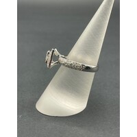 Ladies 18ct White Gold Diamond Ring