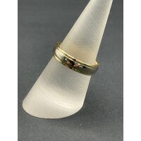 Unisex 9ct Yellow Gold Band Ring