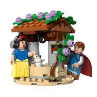 LEGO Disney Snow White and the Seven Dwarfs Cottage Build and Display Set 43242