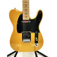 Squier By Fender Butterscotch Colour Electric Guitar with Hard Case