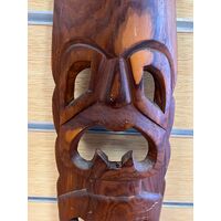 Fijian Ornamental Tribal Mask 63.3cm (Height) x 15.8cm (Length)