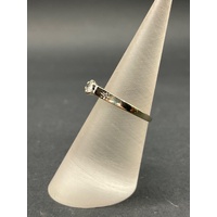 Ladies 18ct White Gold Diamond Ring