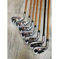 Palm Springs 7 Irons 1 Putter 4 Clubs and Maxfli Golf Bag Left-Handed Golf Set