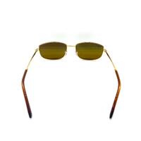 Ray-Ban RB3732 Unisex Gold Brown Polarised Sunglasses with Pouch Blue Bag