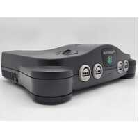 Nintendo 64 Console Gaming Charcoal Grey with 2 x Controllers and Leads