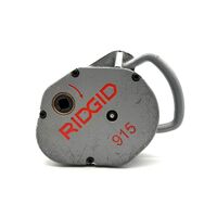 Ridgid 915 Manual Roll Groover 1 1/4-12 Inch Cap with 90° Bent-In Ratchet Wrench