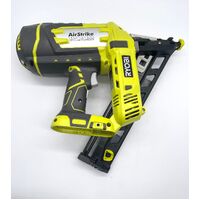 Ryobi 18V One+ Airstrike 15GA Finish Nailer R18NL15 with 5.0Ah Battery