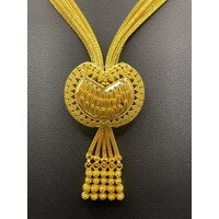 Ladies 22ct Yellow Gold Fancy Link Necklace