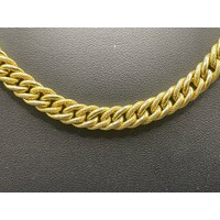 Ladies 18ct Yellow Gold Fancy Link Necklace