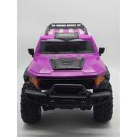 1/10 Brushless Rock Climber 4x4 Off-Road RC Car Purple with Remote and Charger