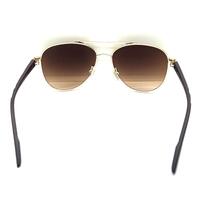 Prada Linea Rossa Gold Gradient Brown Unisex Sunglasses 4021 57 15 140