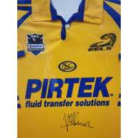 NRL Parramatta Eels Nathan Hindmarsh Framed Signed Jersey Circa 2005