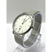 Moers Classic CB6008 Unisex Silver Stainless Steel Watch 3ATM WR