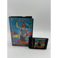 Klax Mega Drive Sega Game Cartridge