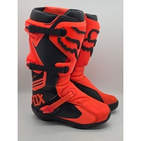 Fox Comp-25408 Adult Competition Boots Motocross Fluro/Orange Size Mens 9 US