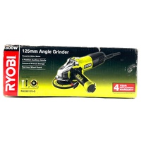 Ryobi 800W 125mm Corded Angle Grinder RAG80125-G with Accessories