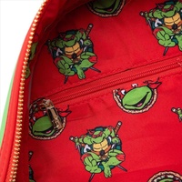 Loungefly Nickelodeon TMNT Raphael Cosplay 10 Inch Faux Leather Backpack