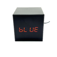 Lizvie Smart Clock with Camera Bluetooth and FM Radio for Home Office Security