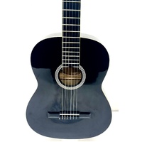 Ashton CG44 Nylon String Classic Acoustic Guitar Black 6 String