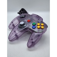 Nintendo 64 Original Wired Controller Atomic Purple Finish