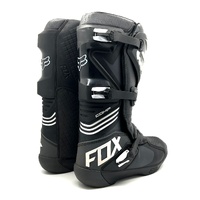 Fox Racing Comp 25408 Motocross Mens Black Boots Size 12 US