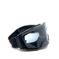 Fox Airspace Motocross Goggles Full Black with Cover Bag