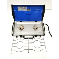 Companion Proheat Dual Burner with Grill Gas Stove