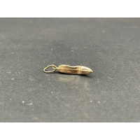 Ladies 9ct Yellow Gold Shoe Heal Pendant