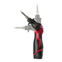 Milwaukee M12SI-0 12V Li-Ion Cordless Soldering Iron Tool Skin Only with Tips