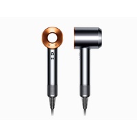 Dyson Supersonic Hair Dryer Bright Nickel Bright Copper 3 Speed 4 Heat Settings