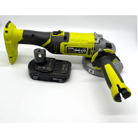 Ryobi 18V ONE+ 125mm Cordless Angle Grinder R18AG1 with 1.5Ah Battery