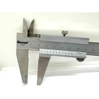 Starrett Master Vernier Caliper 125MB 0-200mm 8 Inch in Case