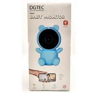 DGTEC Smart Baby Monitor Wireless Full HD Resolution Teddy Case Blue