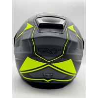 RXT Safari Black Fluro Motorcycle Helmet Size XL 60cm with Dust Bag