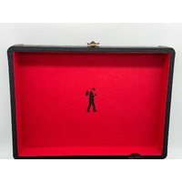 Flea Market Retro Suitcase Turntable with Handle FMRTCBK2MK2 Black