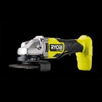 Ryobi 18V ONE+ 125mm HP Brushless Cordless Angle Grinder RAG18X Skin Only