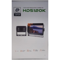 Autobacs HD5120K 5 Inch High Resolution Camera Kit