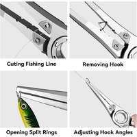 2013 BOTR X190 Stainless Steel Multifunction Fishing Pliers