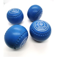 Taylor Redline XTL Size 3 Set 4 Blue Lawn Bowls with Case