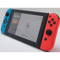 Nintendo Switch HAC-001(-01) Neon Blue/Red Handheld Gaming Console with Dock